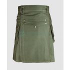 Olive Green Scout Utility Kilt