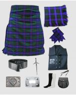 9 Pieces Armstrong Tartan Kilt Outfit