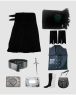 Black Tartan Kilt Outfit