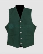 Scottish Green Argyll Kilt Waistcoat