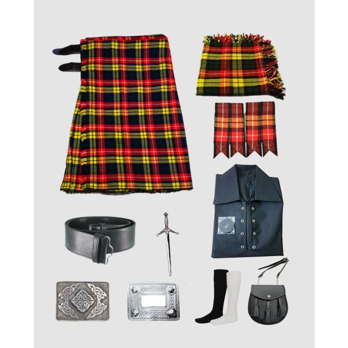 Buchanan Tartan Kilt Outfit Package
