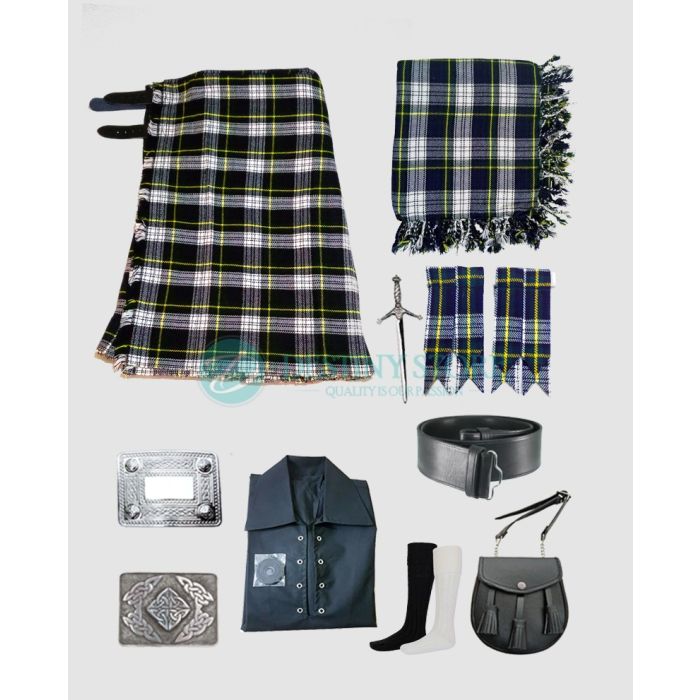 Dress Gordon Tartan Kilt Outfit Package