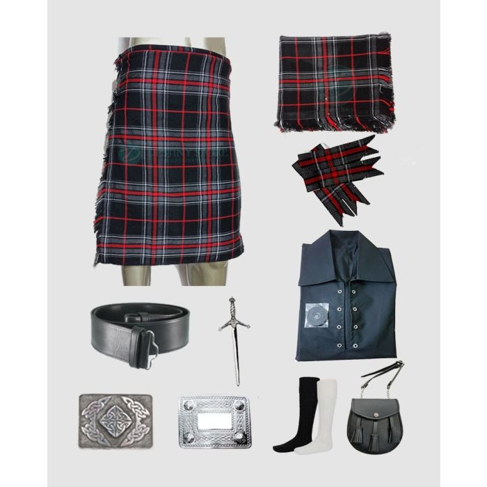Spirit of Bruce Tartan Kilt Outfit