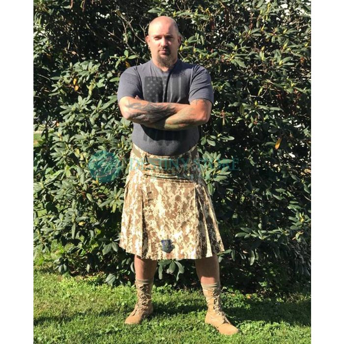 Desert Digital Camouflage Utility Kilt