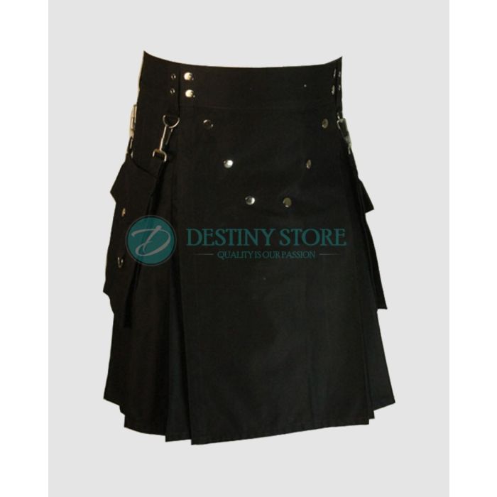 Fashion Kilt with Removable Pockets