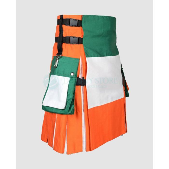Irish Flag Patriotic Kilt