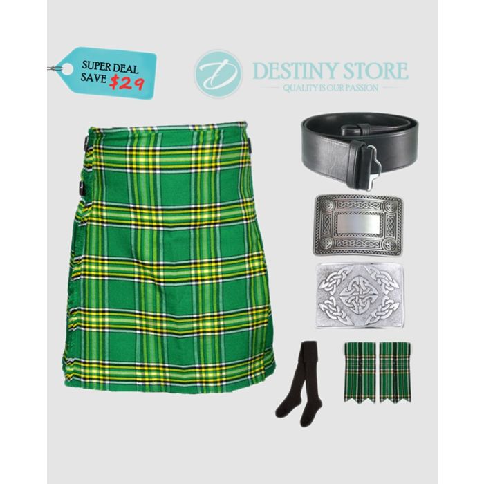 Irish National Tartan Kilt Deal