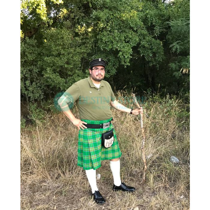 Irish National Tartan Kilt Destiny Store