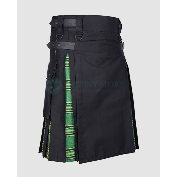 Irish Tartan Hybrid Kilt