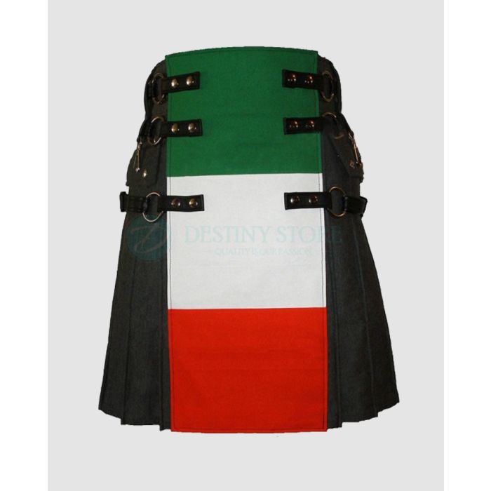 Italian Flag Patriotic Kilt