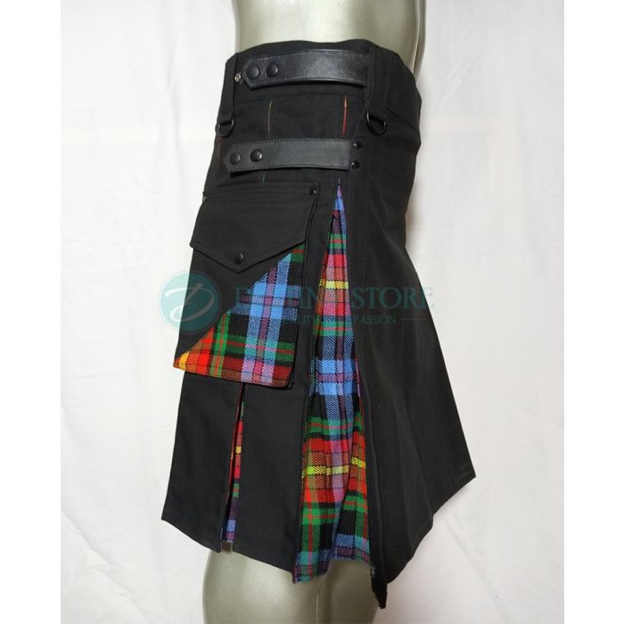 LGBT Hybrid Tartan Kilt