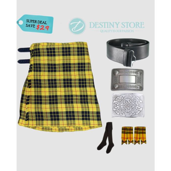 Macleod of Lewis Tartan Economy Kilt Deal 