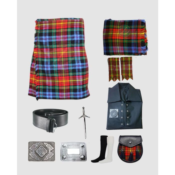 LGBT Pride Tartan Kilt Outfit