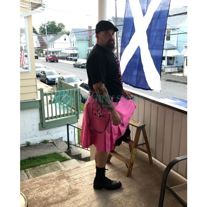 Pink Utility Kilt for Survivals