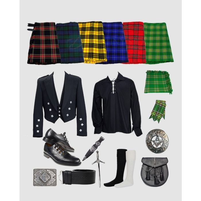 Prince Charlie Affordable Wedding Kilt Outfit