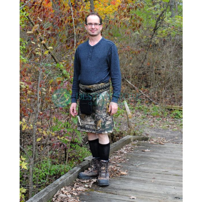 Realtree Military Camo Kilt