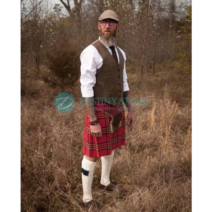 Royal Stewart Tartan Kilt for Men