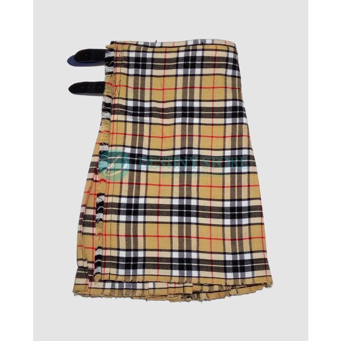Thompson Camel Tartan Kilt