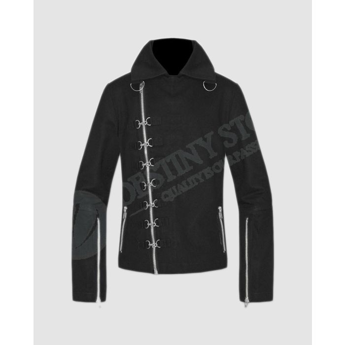 Bondage Black Punk EMO Jacket