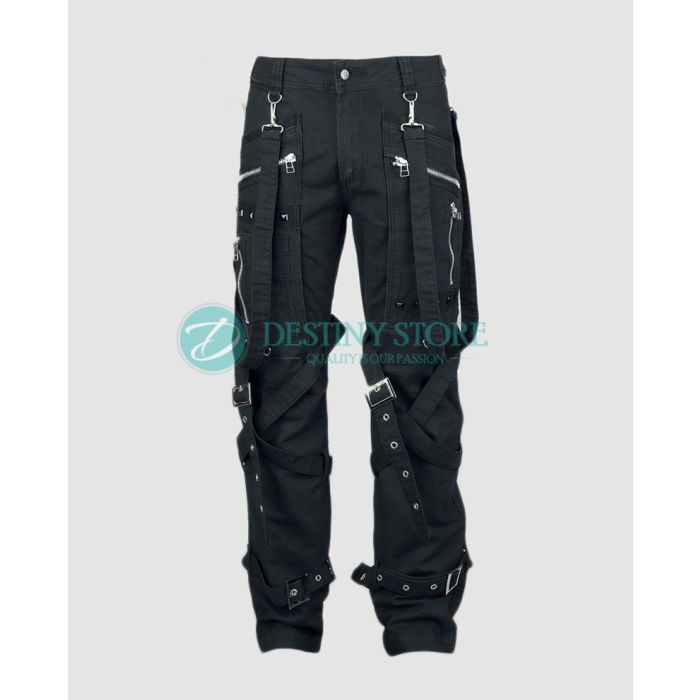 Men Womb Straps Gothic Pant