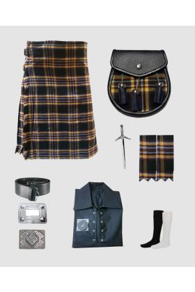 Bear Pride Tartan Kilt Outfit Package