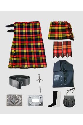 Buchanan Tartan Kilt Outfit Package
