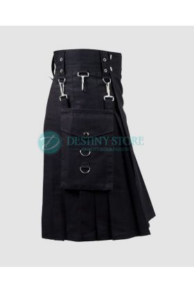 Fashion Kilt with Detachable Pockets