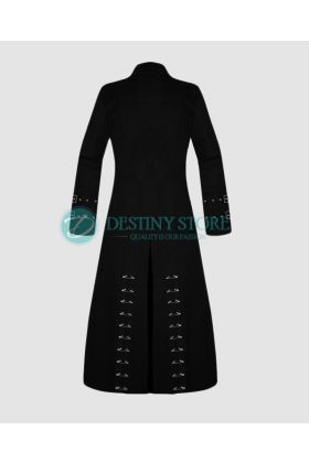 Gothic Long Coat Safety Pins Work