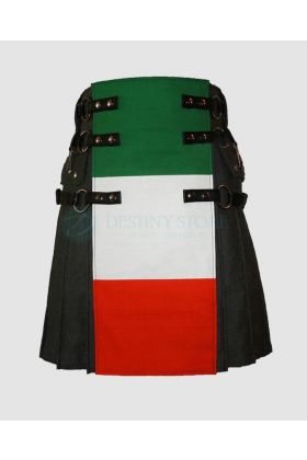 Italian Flag Patriotic Kilt