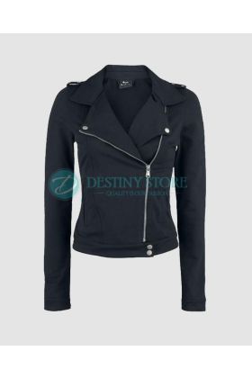 Ladies Gothic Fashion Zipper Jacket