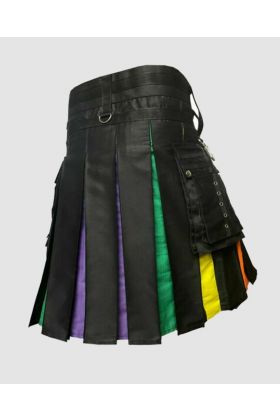 LGBT Rainbow Hybrid Fashion Kilt