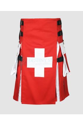 Swiss National Flag Kilt