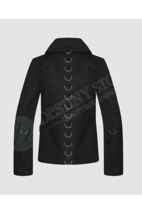 Bondage Black Punk EMO Jacket