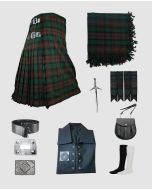 Brown Watch Tartan Kilt Outfit Package