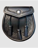 Ancient Embossed Leather Sporran