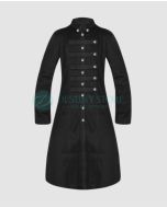 Military Straight Trench Gothic Coat