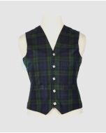 Black Watch Tartan Waistcoat