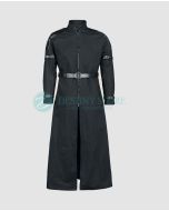 Bondage Warrior Long Black Gothic Coat