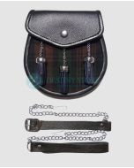 Brown Watch Matching Tartan Sporran