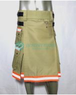 tan bunker gear firefighter kilt