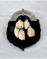 Contrast Tassels Rabbit Fur Sporran
