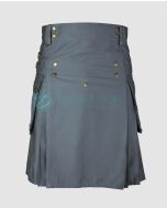 Gray Utility Kilt