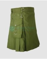 Green Prime Utility Cargo Kilt
