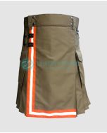 Khaki Kilt For Firefighter