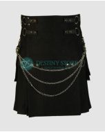 Ladies Fashion Kilt with Chains