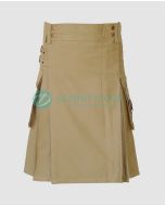 Khaki Utility Kilt