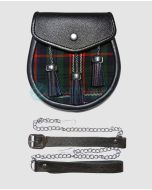 Scottish National Tartan Kilt Sporran