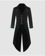 Vintage Style Medieval Trench Gothic Tailcoat
