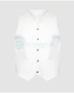 White Argyll Waistcoat