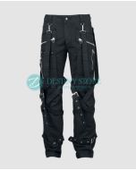 Men Womb Straps Gothic Pant